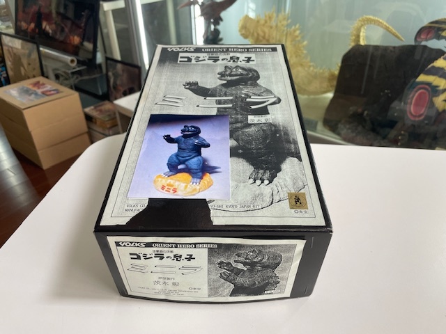 特撮大百科　キャスト　クモンガ ミニラ　ゴジラの息子　新品未開封品 ASTRO ZOMBIES | キャスト ゴジラ オーナメント 特撮大百科