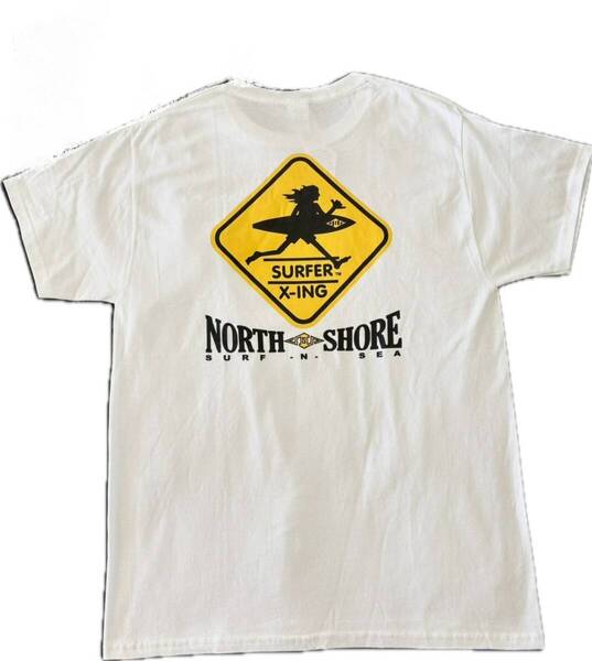 SURF-N-SEA サーフアンドシー Tシャツ NORTH SHORE メンズ ホワイト 白色 Mサイズ 新品未使用 直営品
