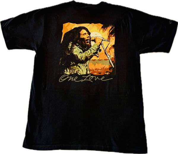 crazy shirts Hawaii クレイジーシャツハワイ Tシャツ『BOB MARLEY』Mサイズ コラボ メンズ ブラック 黒色 ディスプレイ 新品未使用 直営品