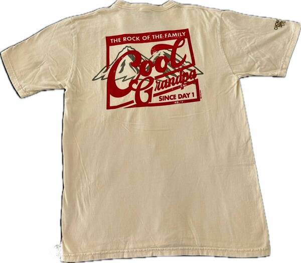 crazy shirts Hawaii クレイジーシャツ ハワイ Tシャツ『Cool grandpa』 Mサイズ メンズ COCONUT DYED アウトレット 新品未使用 直営品