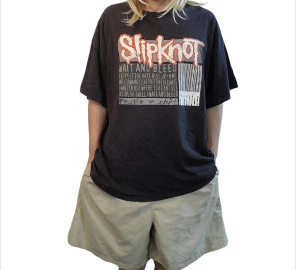 2009 slipknot スリップノット バーコードtシャツ