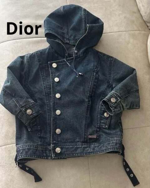 Dior ベビーディオール デニム フードジャケット ディオール キッズ 2A デニムジャケット ジャケット ブルゾン