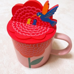 スターバックスコーヒー母の日マグカップ蓋付き☆美品☆