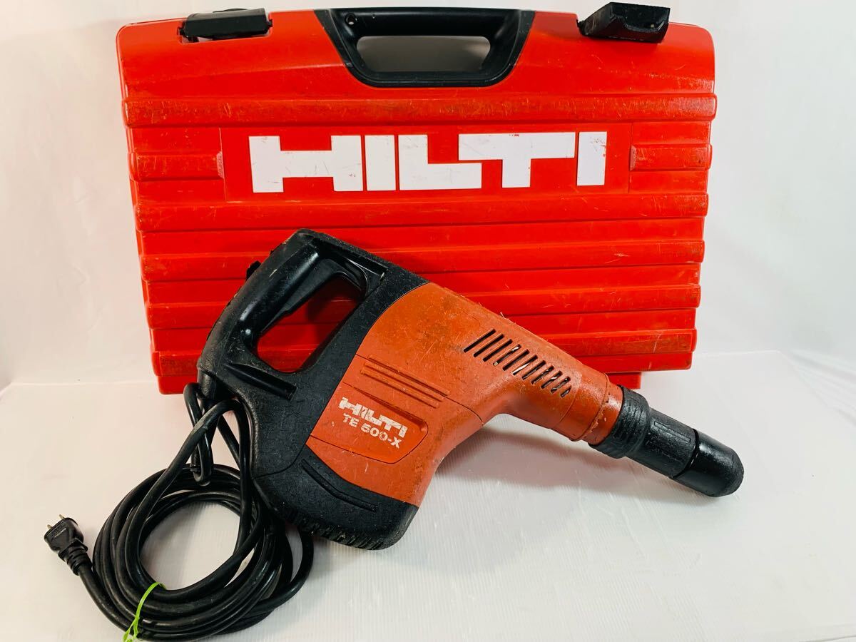 ☆中古品☆HILTI ヒルティ コード式電動はつり機 TE500-AVR