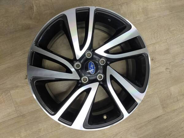 スバル レヴォーグ VMG 純正 ホイール 1本 18x7.5J 5H PCD114.3 オフセット+55 傷あり