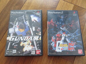 PS2★機動戦士ガンダム 連邦VSジオンDX めぐりあい宇宙 PS2ソフト★2本セット★送料無料