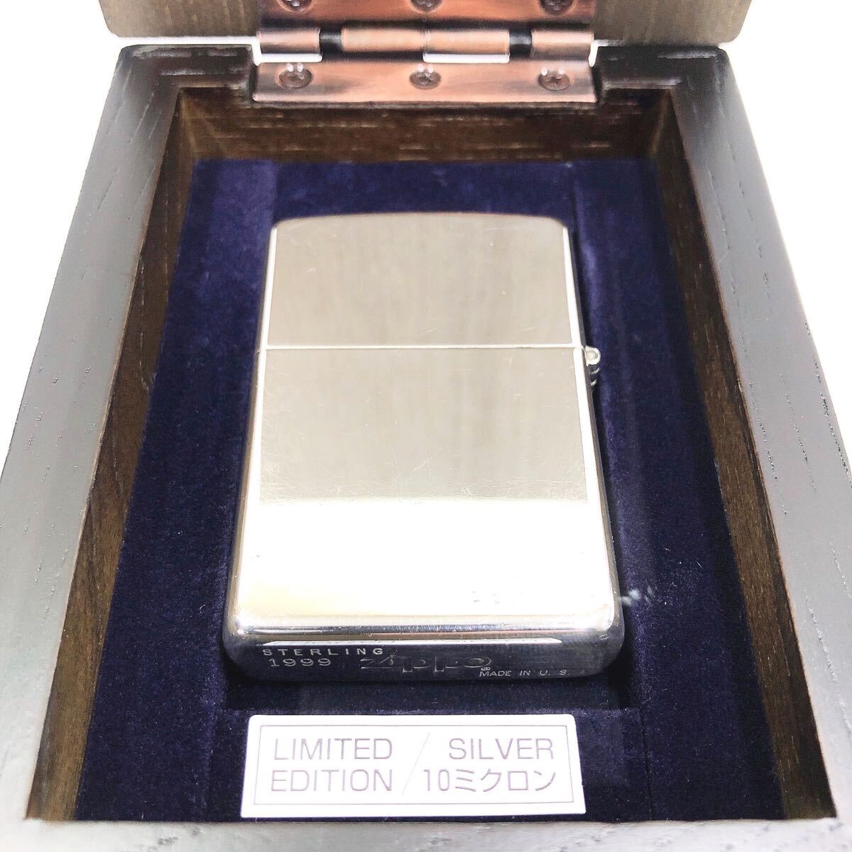 ZIPPO シルバー10ミクロン 限定1000個 - メルカリ