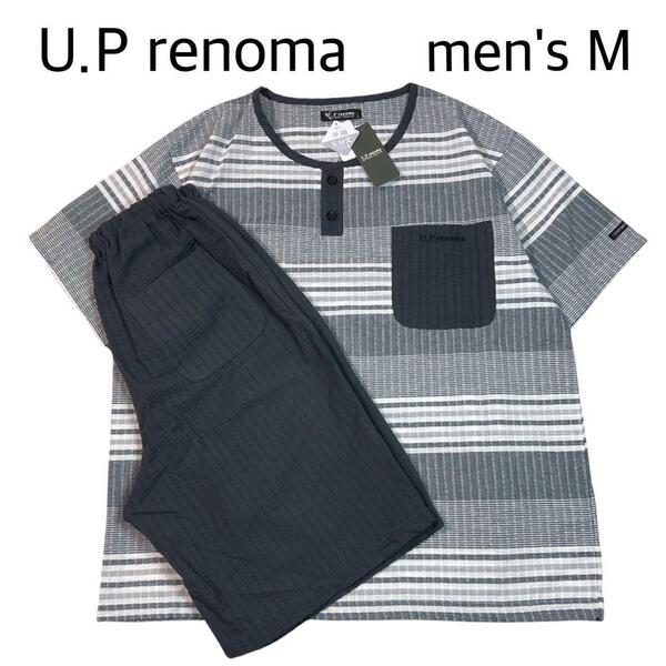 【men's M】新品未使用 U.Prenoma レノマ ノーカラーパジャマ