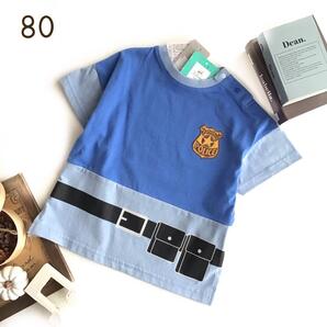【80】ズートピア ジュディ フタフタ ディズニー なりきり Tシャツ 半袖