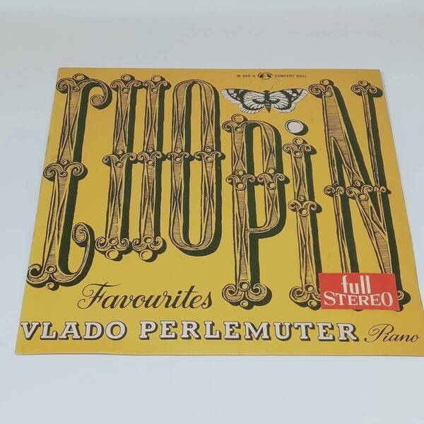 レコード EP CHOPIN ショパン 名曲集 VLADO PERLEMUTER ヴラド・ベルルミュテ M 959-A
