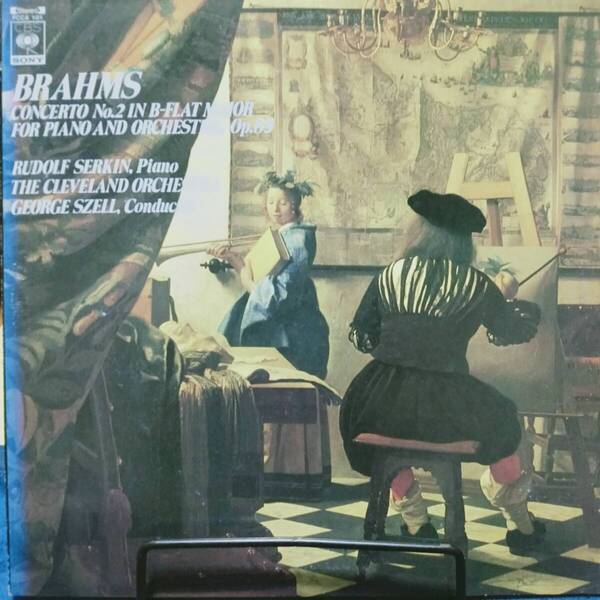 レコード BRAHMS ブラームス ピアノ協奏曲第2番変ロ長調作品83 RUDOLF SERKIN ルドルフ・ゼルキン GEORGE SZELL ジョージ・セル FCCA-101