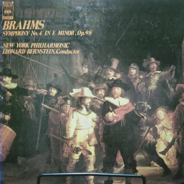 レコード BRAHMS ブラームス 交響曲第4番ホ短調作品98 LEONARD BERNSTEIN レナード・バーンスタイン FCCA-241