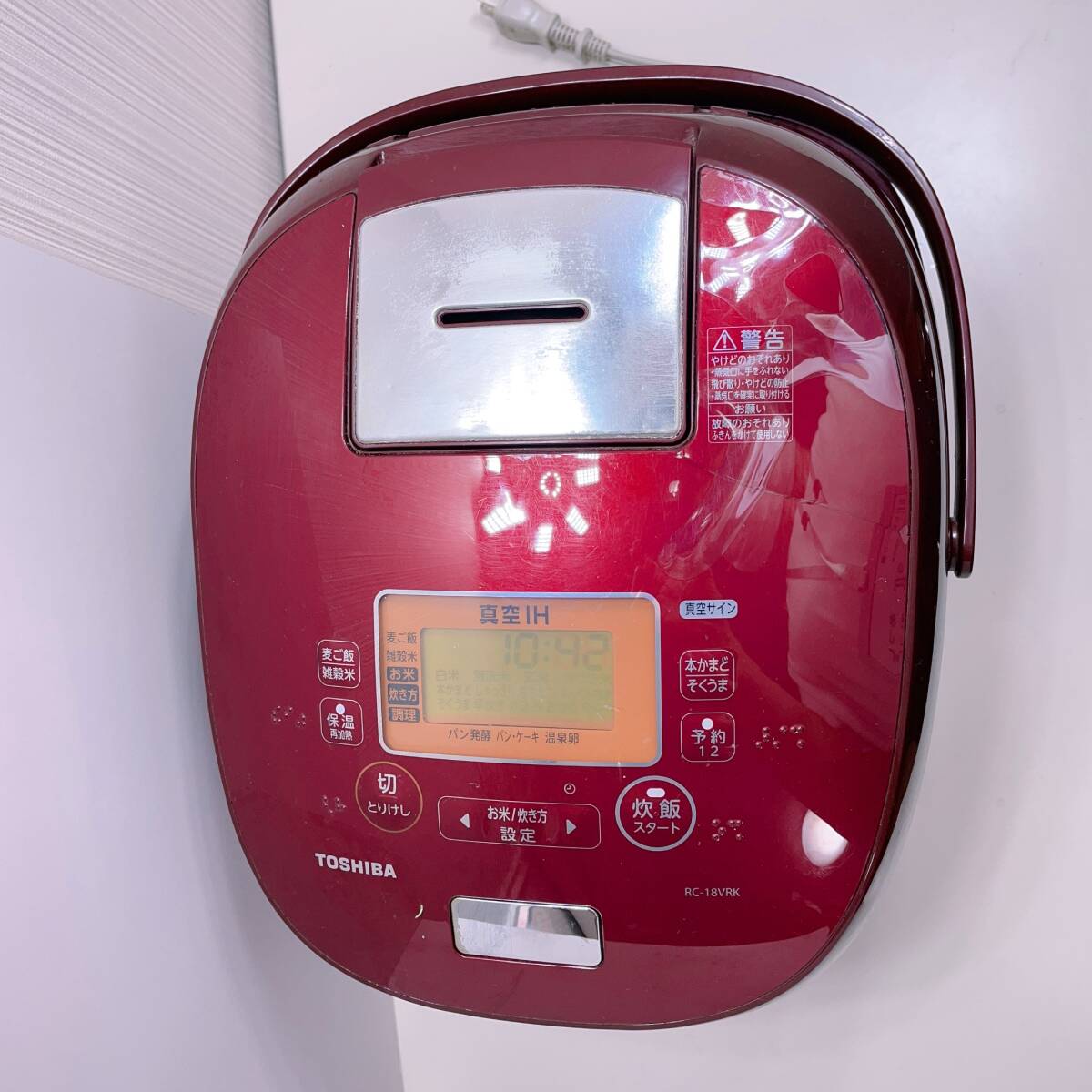 Yahoo!オークション -「東芝 炊飯器 rc-18」(圧力IH) (炊飯器)の Yahoo!オークション -「東芝 炊飯器 rc-18」(圧力IH) (炊飯器)の