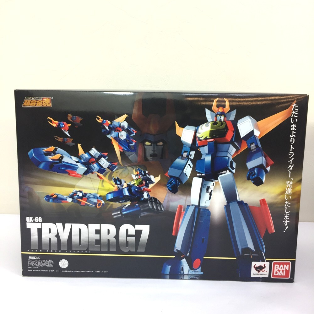 超合金魂 GX-66 無敵ロボ トライダーG7│株式会社BANDAI SPIRITS