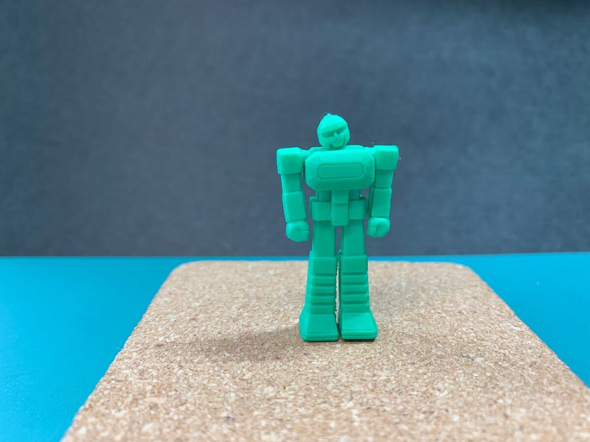 【ゴッドマーズ】 消しゴム フィギュア ケシゴム NTV 光プロ緑 グリーン