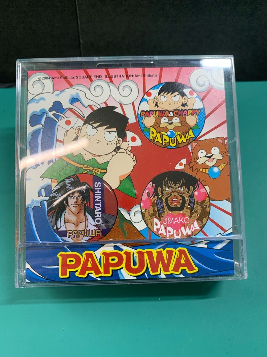 パプワくん しんたろー 缶バッジ 非売品 シンタロー PAPUWA
