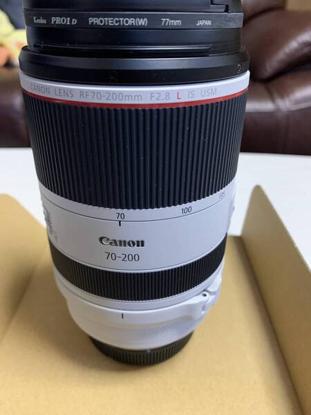 Canon キャノン RF70ー200㎜ F2.8L IS USM 送料無料 おまけ付 美品 レンズ