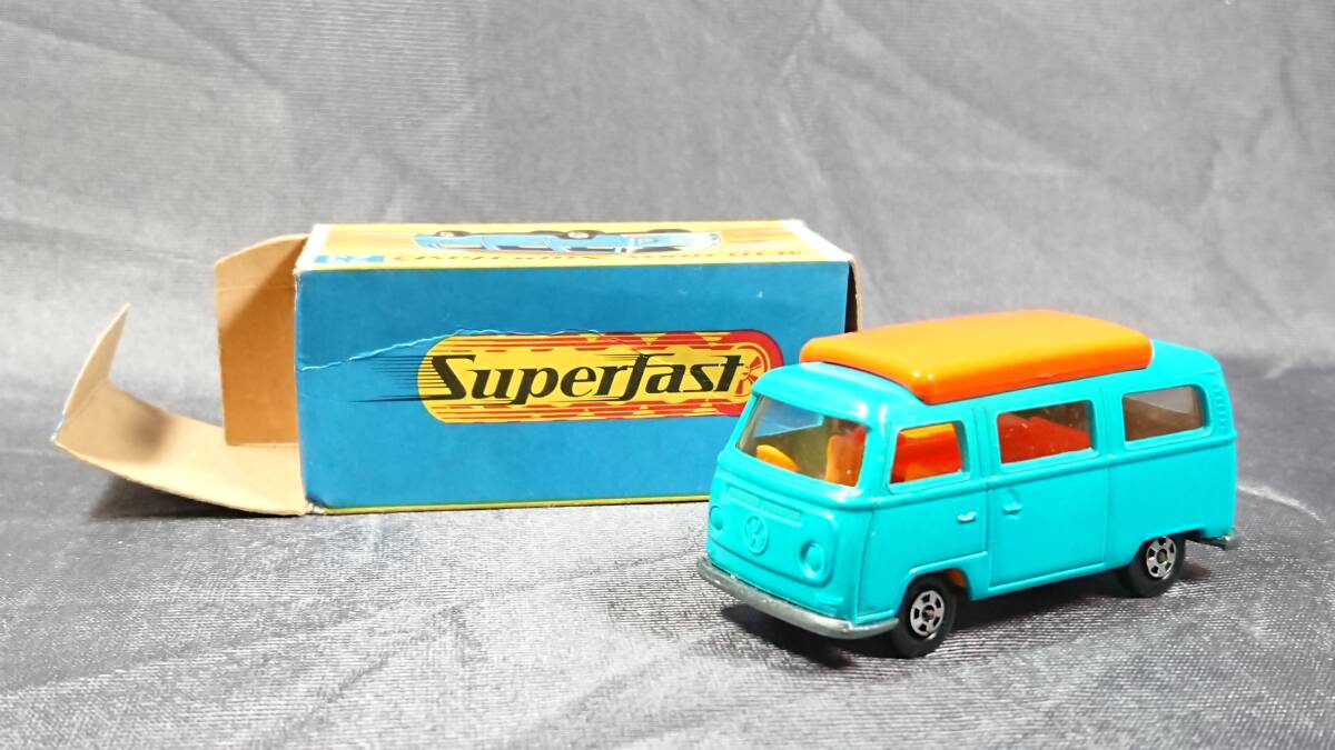 ミニカー　マッチボックス　23 フォルクスワーゲン・キャンパー マッチボックス 23 フォルクスワーゲン キャンパー 1970年