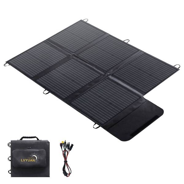 【未使用品】LVYUAN(リョクエン) 120W 折り畳み式 ソーラーパネル