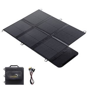 【美品】LVYUAN(リョクエン) 120W 折り畳み式 ソーラーパネル