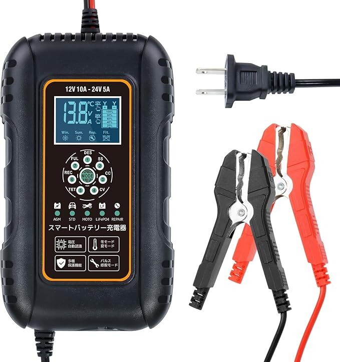 1回使用！オプティメイト7セレクト12V10A Amazon | テックメイト(TecMATE)【公式】OptiMATE充電器