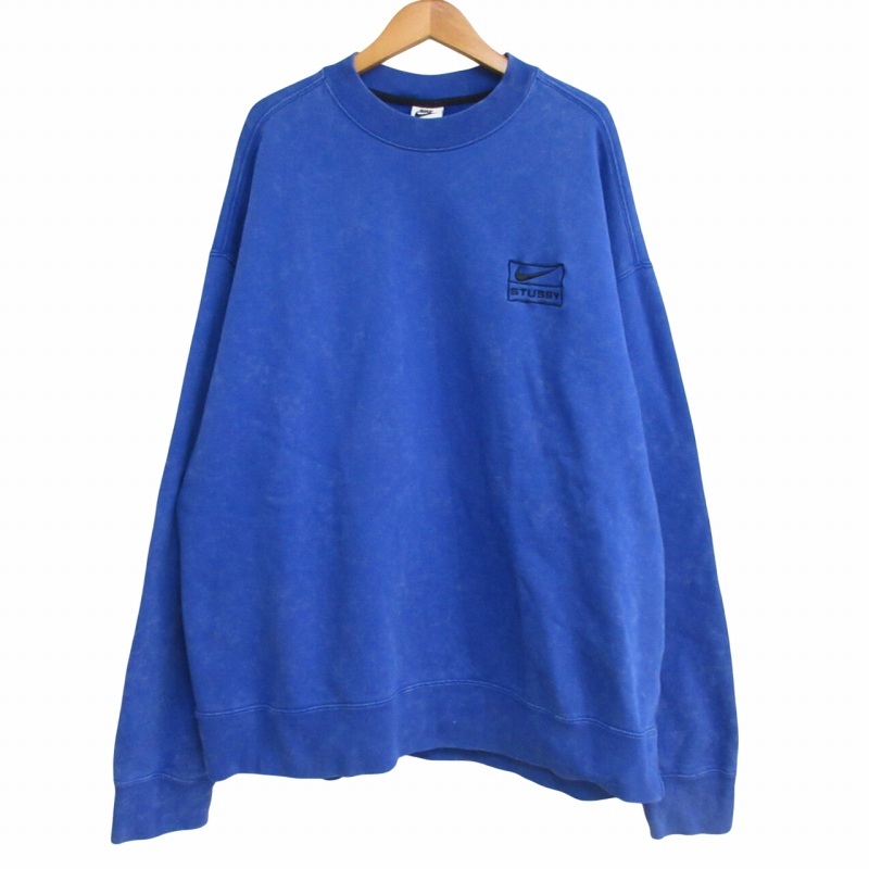 【希少】Stussy 青 トレーナー L 2025年最新】Yahoo!オークション -stussy トレーナー 青の中古品