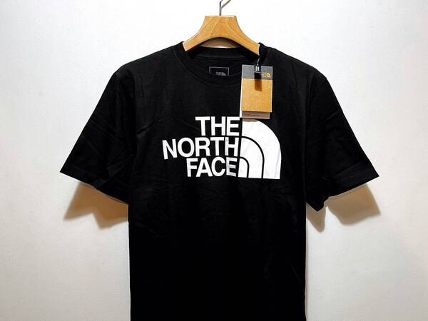 即決 送料無料 新品 正規品 USA限定 The North Face ノースフェイス US-S ハーフドームロゴ プリント 半袖Tシャツ Black 黒色