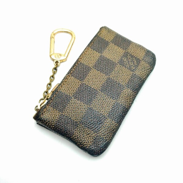 キーケース ポシェットクレ ルイヴィトン コインケース LOUISVUITTON ダミエ メモA12