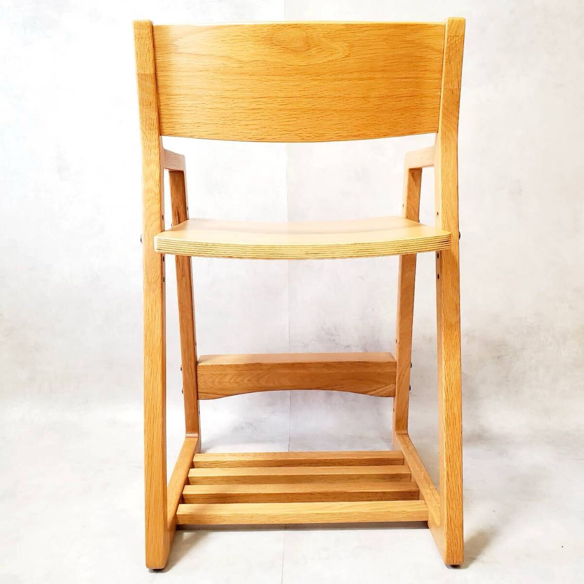 ACTUS アクタス F-CHAIR オーク キャスター付き 学習椅子 子供