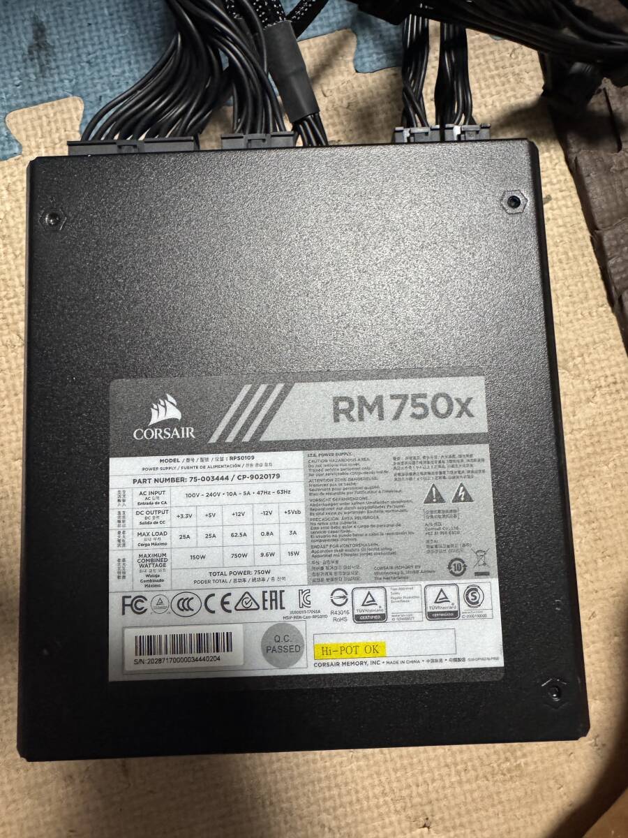 Yahoo!オークション -「corsair rm750x」の落札相場・落札価格 Yahoo!オークション -「corsair rm750x」の落札相場・落札価格