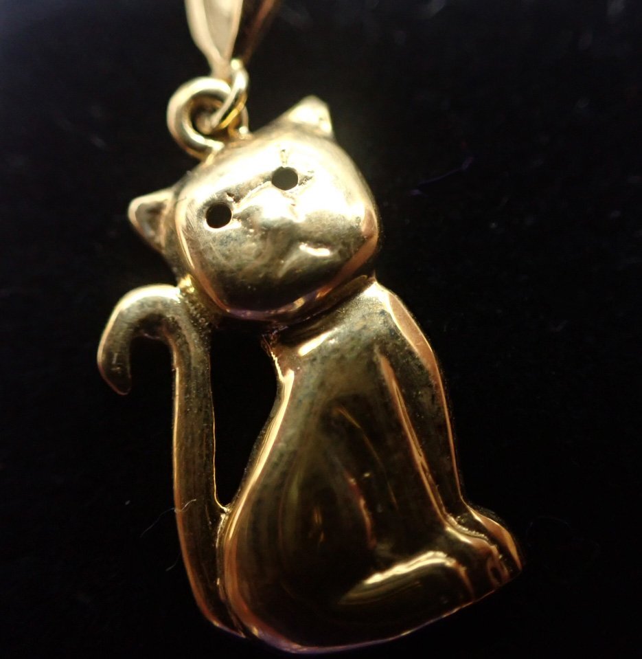 2025年最新】Yahoo!オークション -18金 ネックレス 猫の中古品