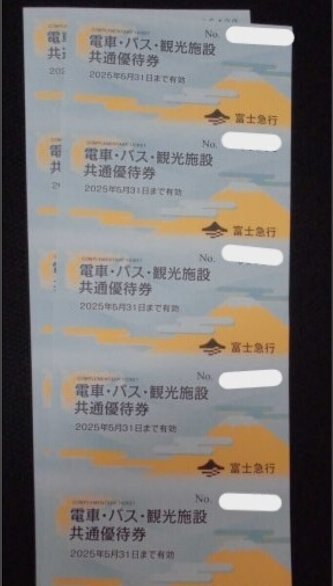 富士急行 共通優待券10枚+株主ご優待割引券2冊 富士急ハイランド