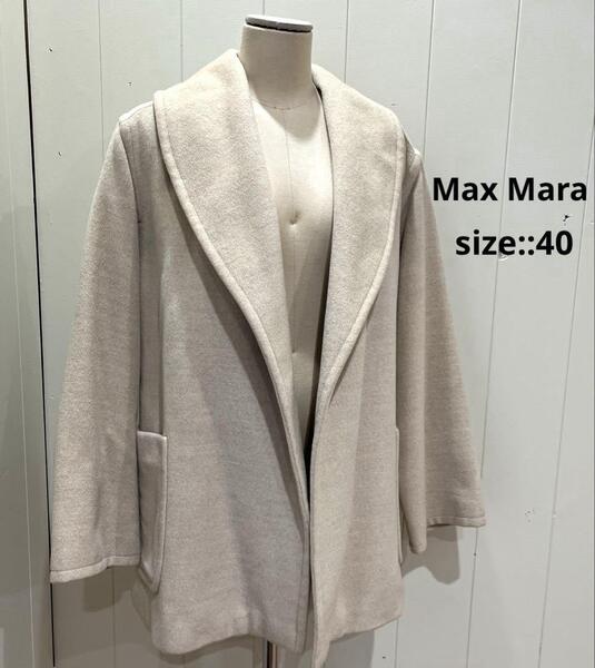 マックスマーラ Max Mara コート ウールコート ガウンコート 40