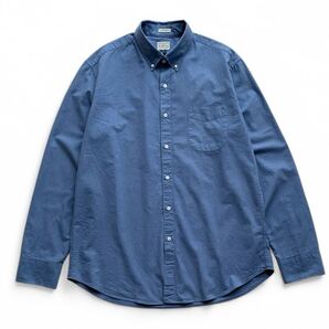 J.CREW ボタンダウンシャツ L ブルー 青 長袖 B.D ジェイクルー