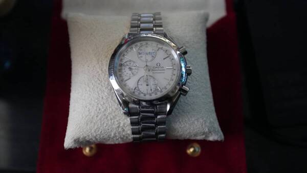 【美品】オメガ スピードマスター omega speedmaster 白文字盤【本物】