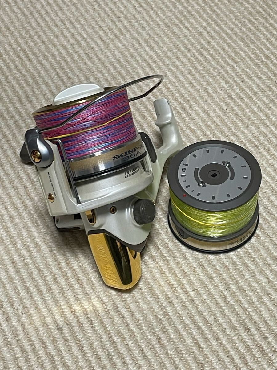Daiwa SURF-X35A スピニングリール Daiwa SURF X 35A Spinning Reel SURF Fishing Saltwater