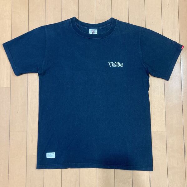 【レア希少】WTAPS クロスボーンTシャツ BULL INK ブラック M Tシャツ ブラック 黒 プリント 半袖 半袖Tシャツ ダブルタップス WTAPS