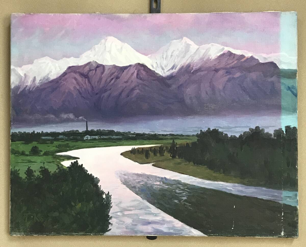 2025年最新】Yahoo!オークション -北アルプス 絵画(油彩)の中古