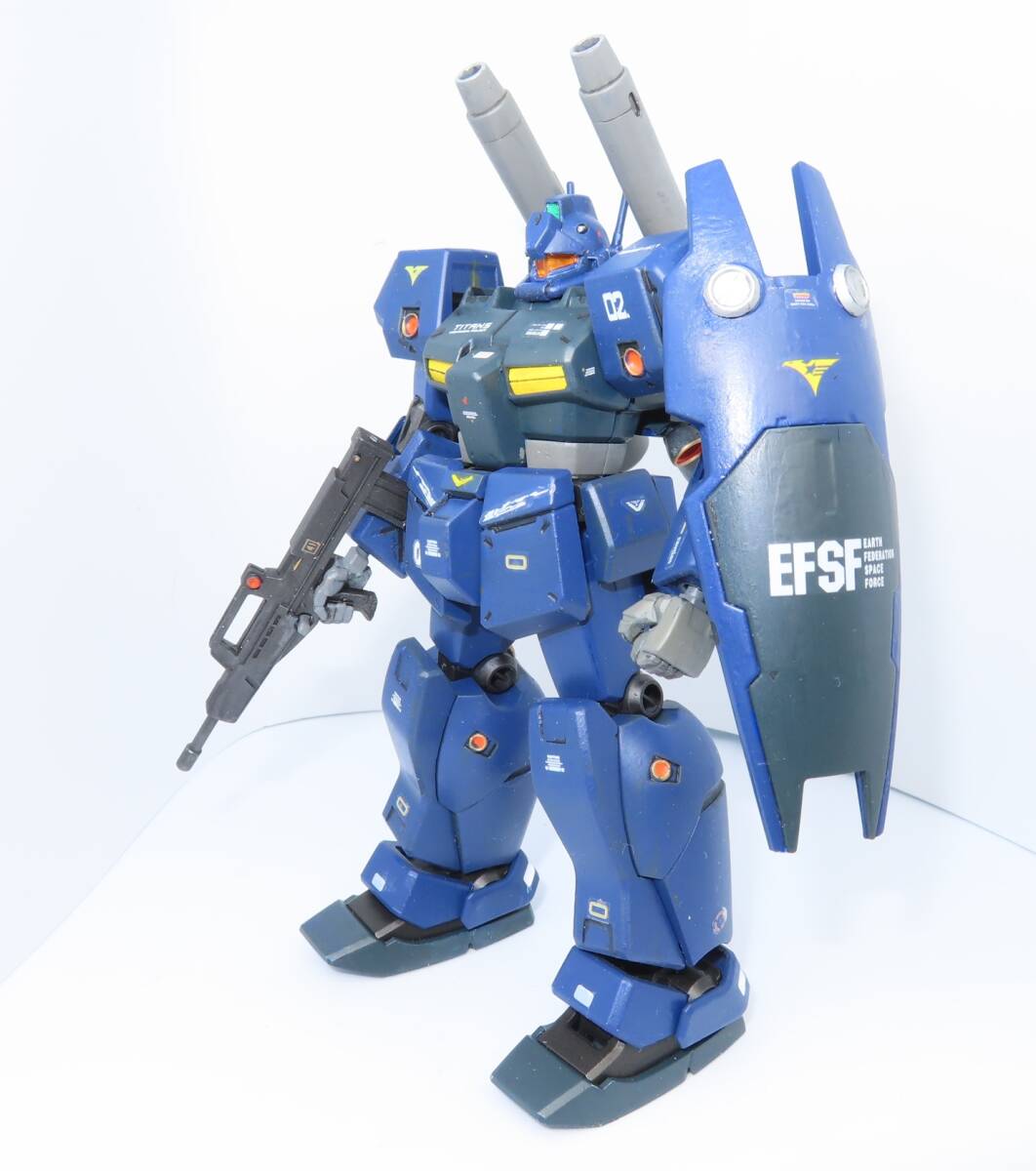 Yahoo!オークション -「hguc ガンキャノン 塗装 完成」の落札
