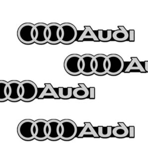 Audi 車ステッカー 車ホーンのロゴステッカー 車スピーカーのステッカー