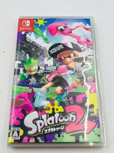 ◆ Nintendo 任天堂 Switch ニンテンドースイッチソフト Splatoon2 スプラトゥーン2 ケース付き