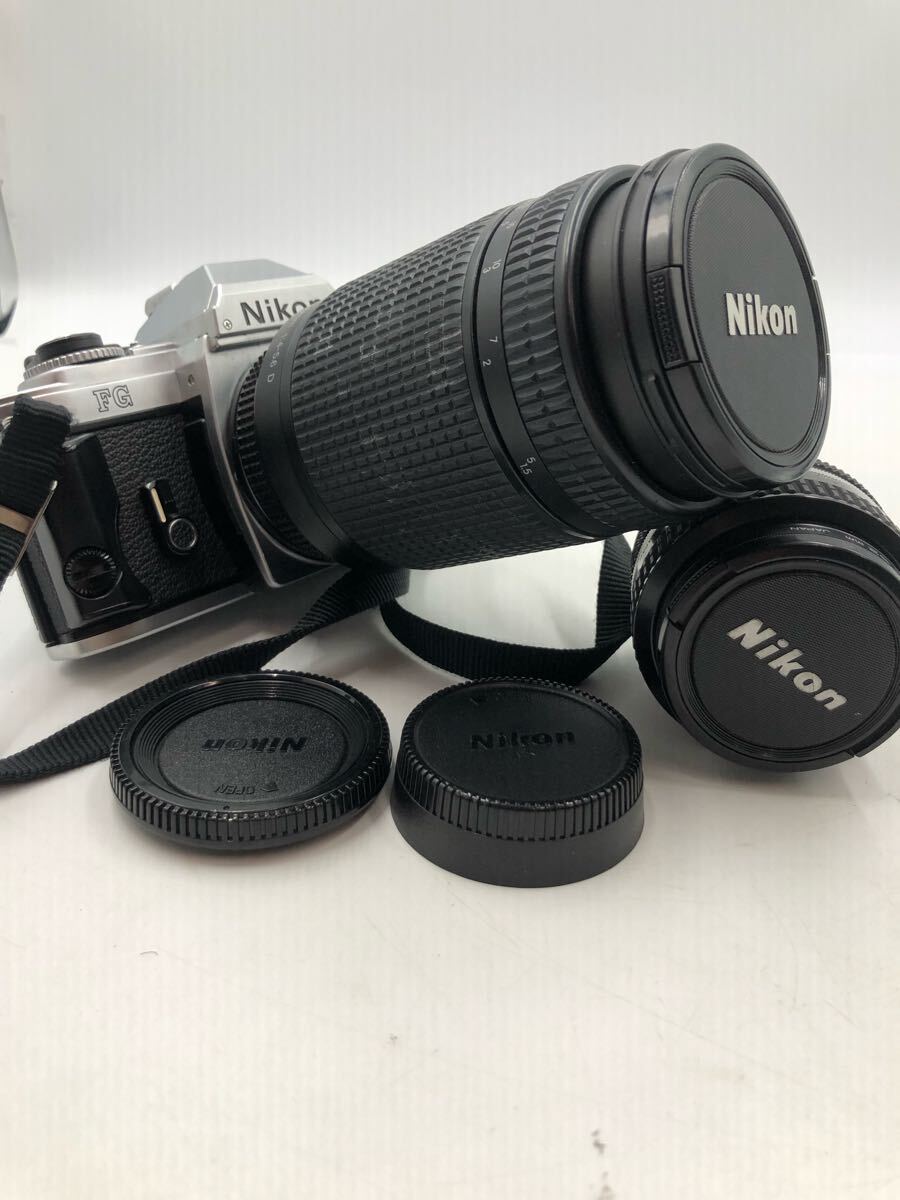 新品級 NIKON FG ブラック フィルムカメラ　モルト新品交換済 B528 新品級 NIKON FG ブラック フィルムカメラ モルト新品交換済 B528