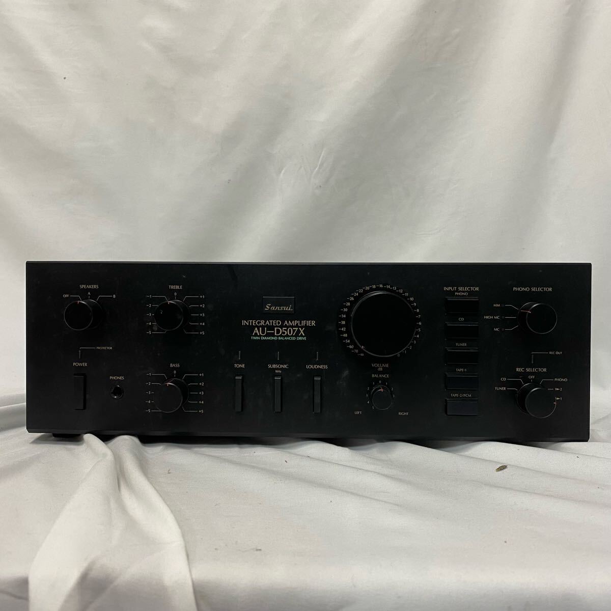 山水 SANSUI プリメインアンプ AU-D507X - メルカリ
