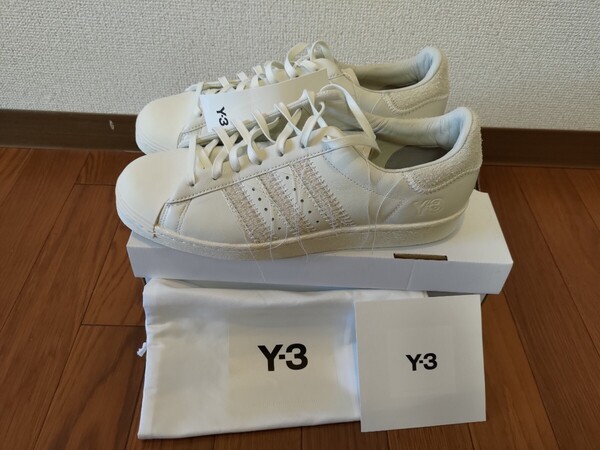 adidas Y-3 SST スーパースター 28cm Y3 スニーカー ワイスリー 白 ホワイト SUPER STAR アディダス Yohji Yamamoto