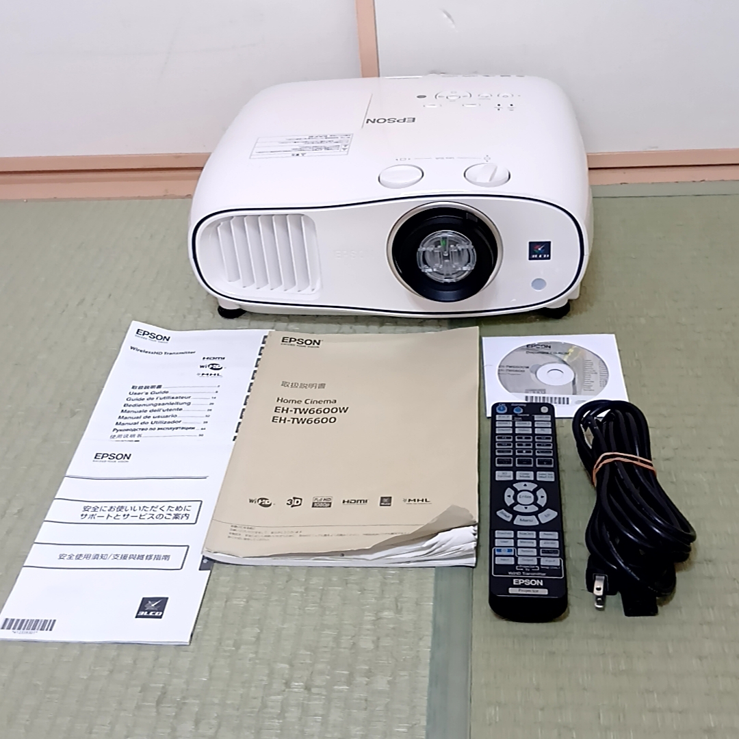 Yahoo!オークション -「eh-tw6600w」(本体) (プロジェクター)の Yahoo!オークション -「eh-tw6600w」(本体) (プロジェクター)の