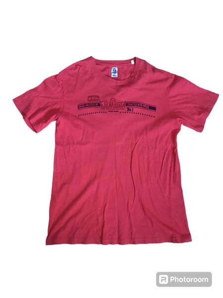 HRM ランチ ハリラン ハンドプリントTシャツ L ハリウッドランチマーケット