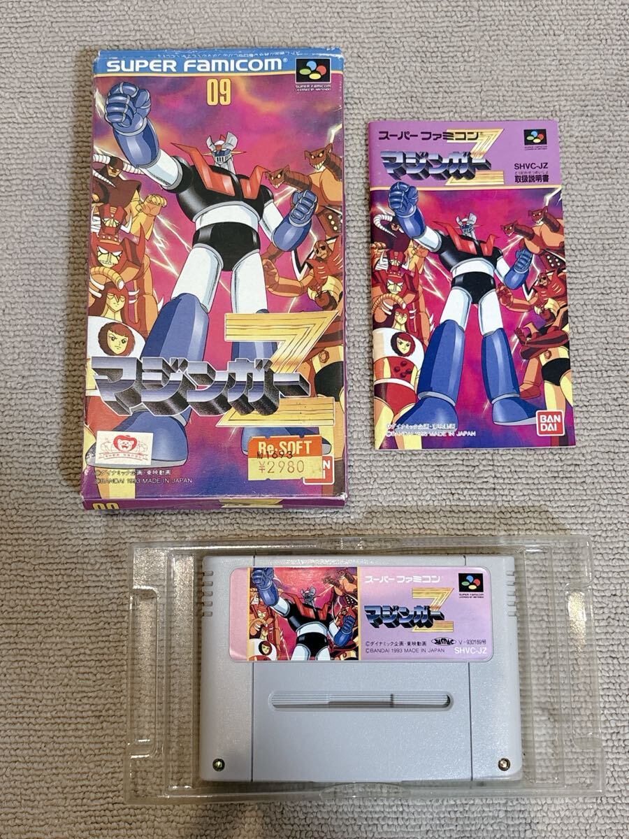 Yahoo!オークション -「zマジンガー」(スーパーファミコン