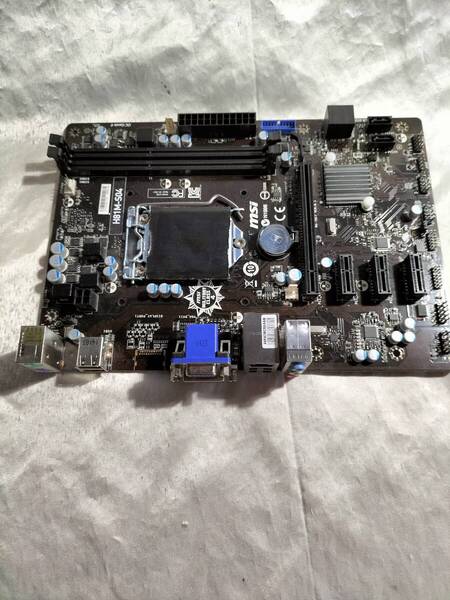 ★MSI H81M-S04 LGA1150 H81 MATXマザ●マザーボード