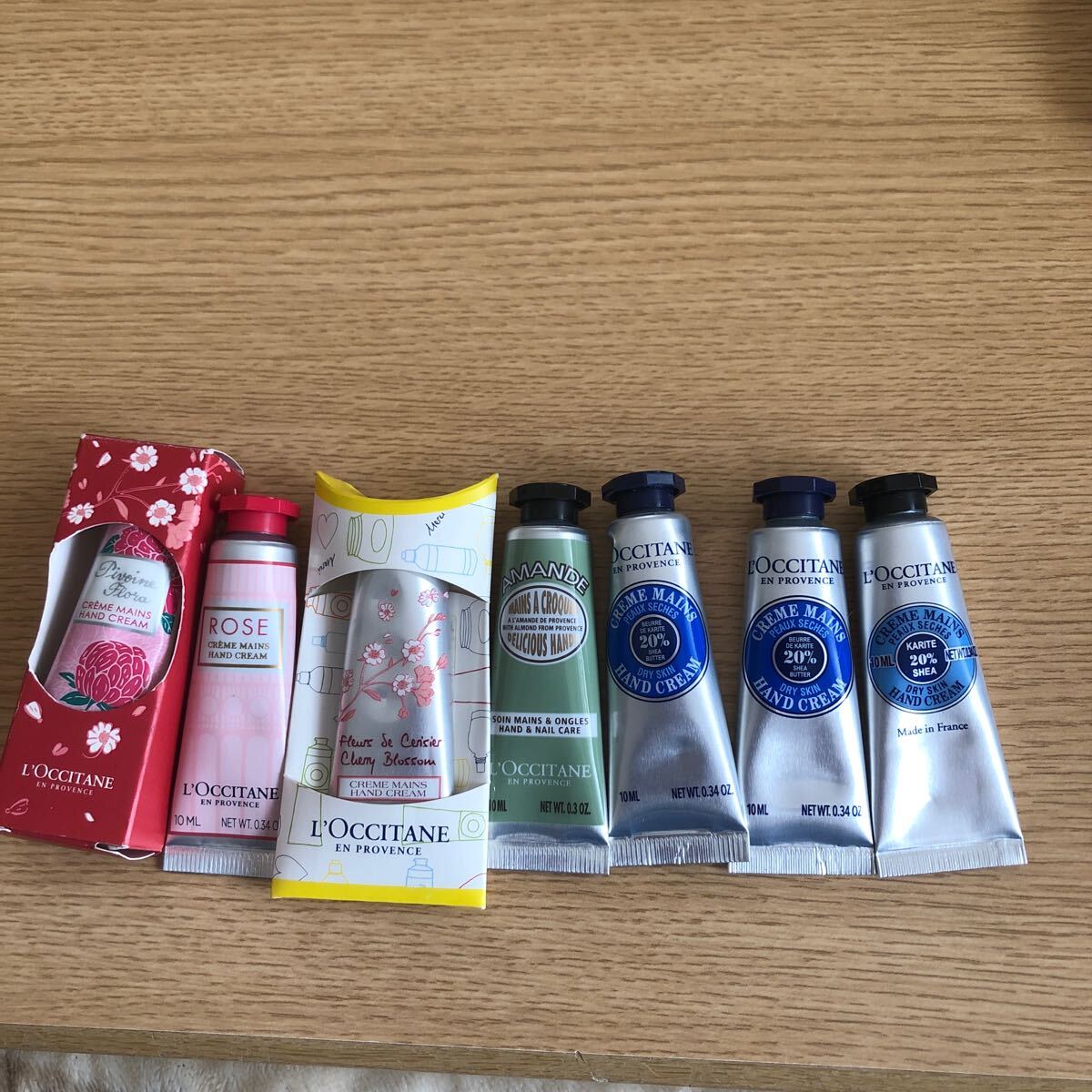 ロクシタン　ミニハンドクリーム　7本セット　自宅保管品　B