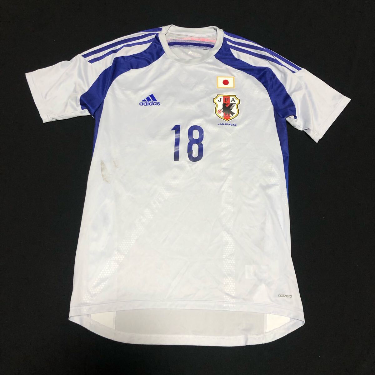 Yahoo!オークション -「サッカー日本代表ユニフォーム アウェイ Yahoo!オークション -「サッカー日本代表ユニフォーム アウェイ